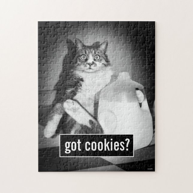 Katze trinkt Milch von Jug (Vertikal)