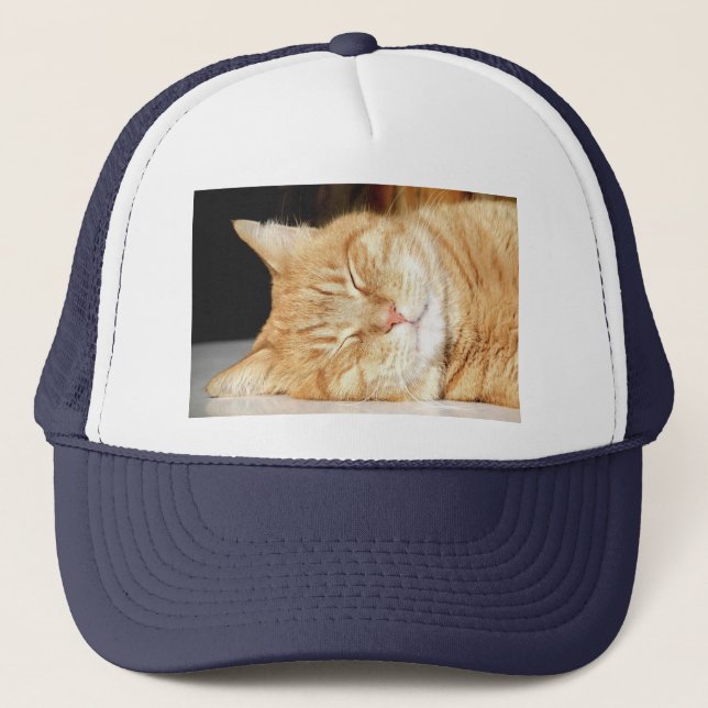 Katze Truckerkappe (Vorderseite)