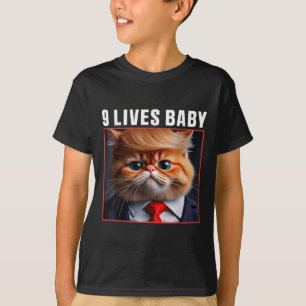 Katze Trump 9 Leben Baby _1 T-Shirt