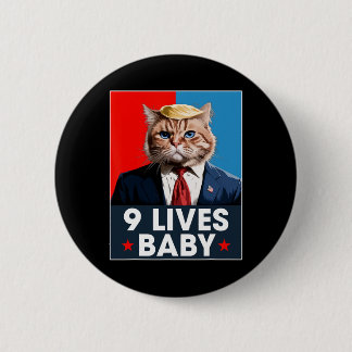Katze Trump 9 Leben Durch Lustige Abstimmung Für T Button