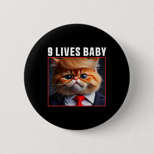 Katze Trump 9 Leben Durch Lustige Abstimmung Für T Button
