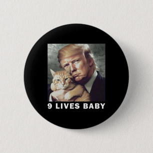 Katze Trump 9 Leben Durch Trump 2024 Sieg Sieg Gew Button