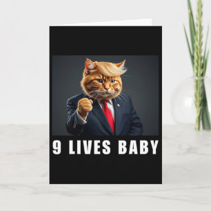 Katze Trump 9 Leben Durch Trump 2024 Sieg Sieg Gew Karte