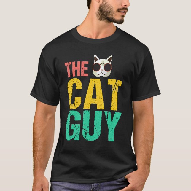 Katze Typ Tier T-Shirt (Vorderseite)