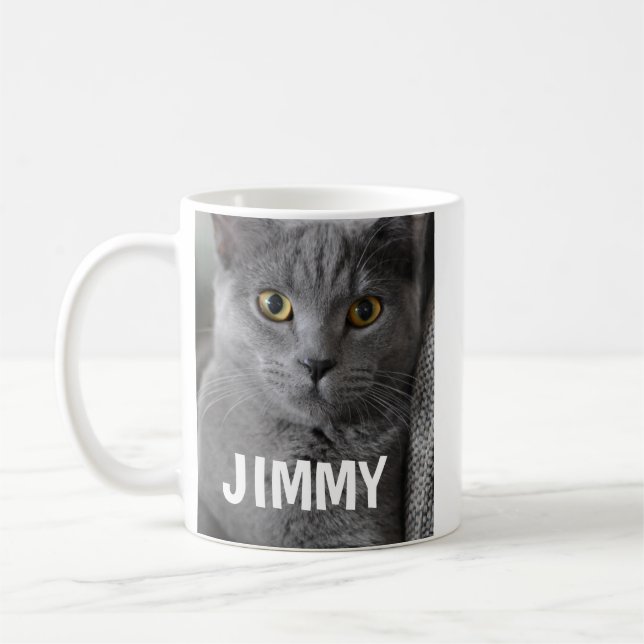 KATZE TYPOGRAPHIE INDIVIDUELLE KAFFEETASSE (Links)
