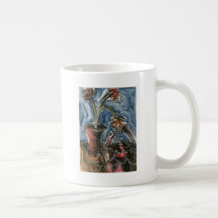 Katze und Blumentopf I Kaffeetasse