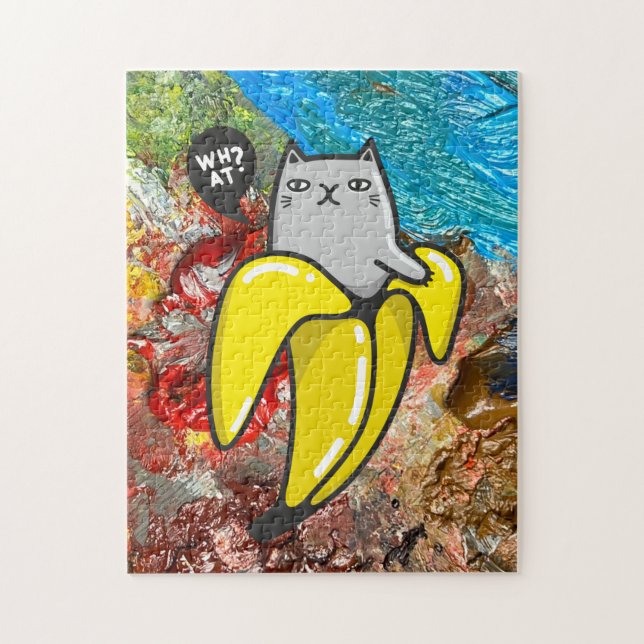 Katze und Farben (Vertikal)