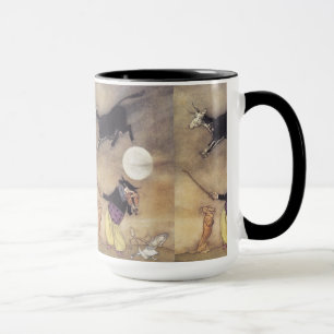Katze und Fiedel Tasse