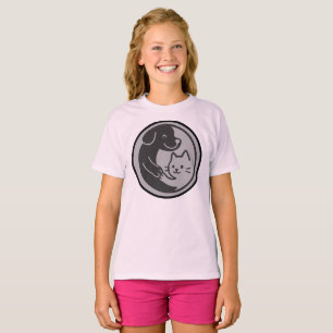Katze und Hund T - Shirt