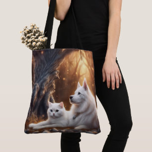 Katze und Hund Tasche