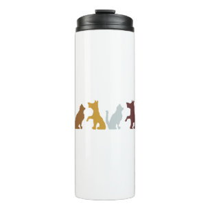 Katze und Hund    Thermosbecher