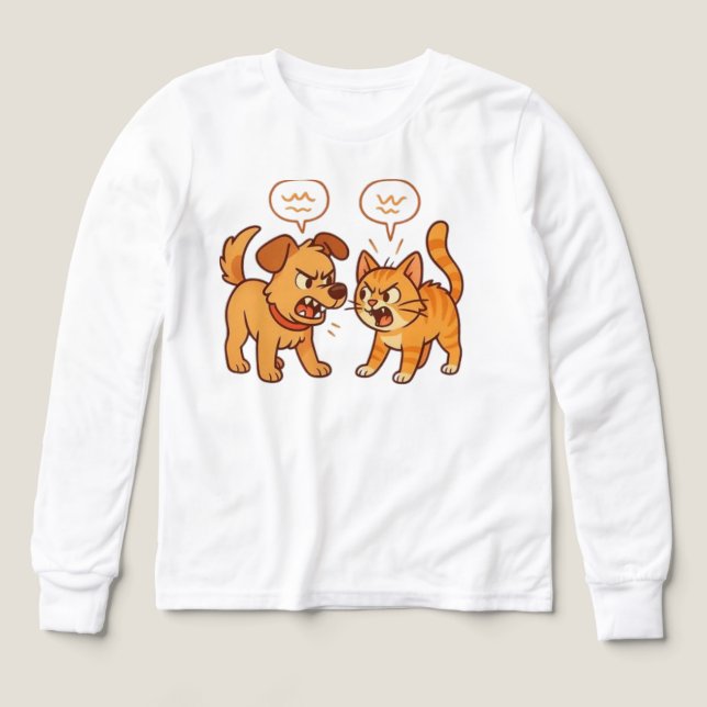 Katze- und Hundekonflikt (Design Vorderseite)
