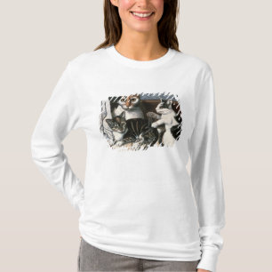 Katze und Kätzchen, c.1872-1883 T-Shirt