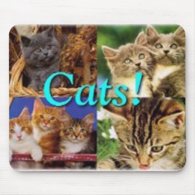Katze und Maus Mousepad (Vorne)