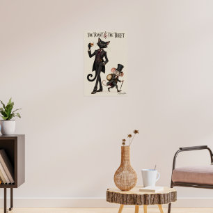 Katze und Maus Unfug Poster