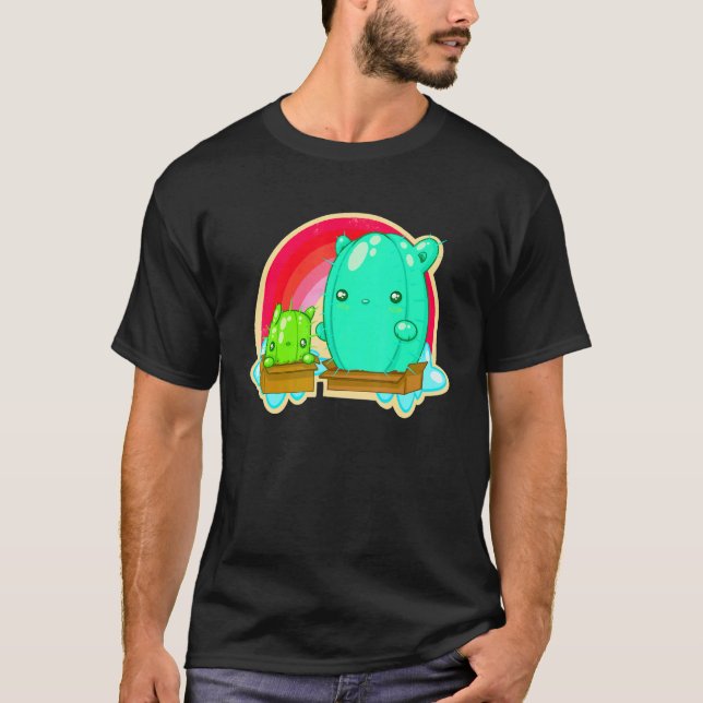 Katze Uns T-Shirt (Vorderseite)