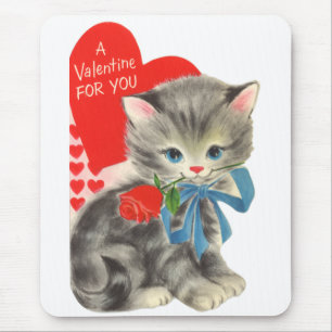 Katze Valentine Mousepad