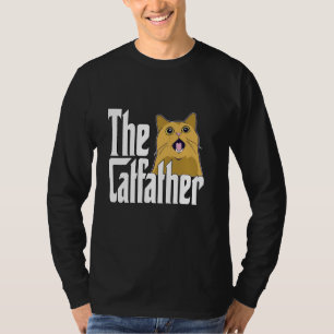 Katze Vater Der Katvater Niedlich Meme Cat Pater K T-Shirt