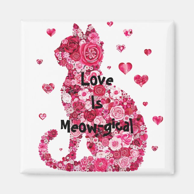 Katze von Rose Magnet (Vorne)