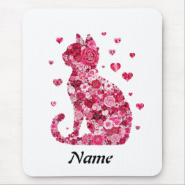 Katze von Rose Mousepad