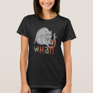 Katze, was lecken Hintern Katze Hintern T-Shirt