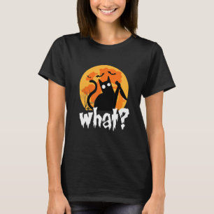 KATZE WAS Mörderische schwarze Katze mit Messer Ha T-Shirt