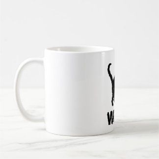 Katze, was Shirt MurderBlack Cat mit Knife Hall Kaffeetasse
