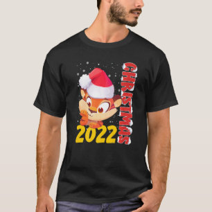 Katze Weihnachten Süße Katze Weihnachtsmann Hut Hä T-Shirt