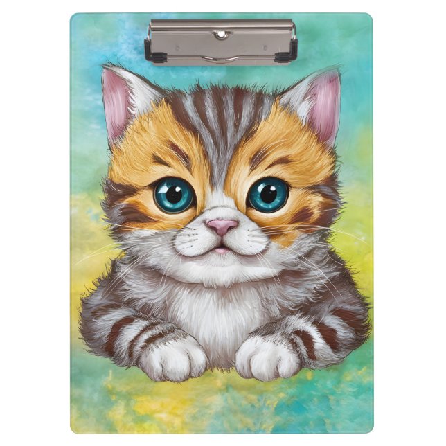 Katze zeichnen klemmbrett (Vorderseite)