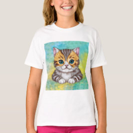 Katze zeichnen T-Shirt