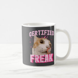 Katze zertifizierte Verrückte Lustige Sprüche Kitt Kaffeetasse