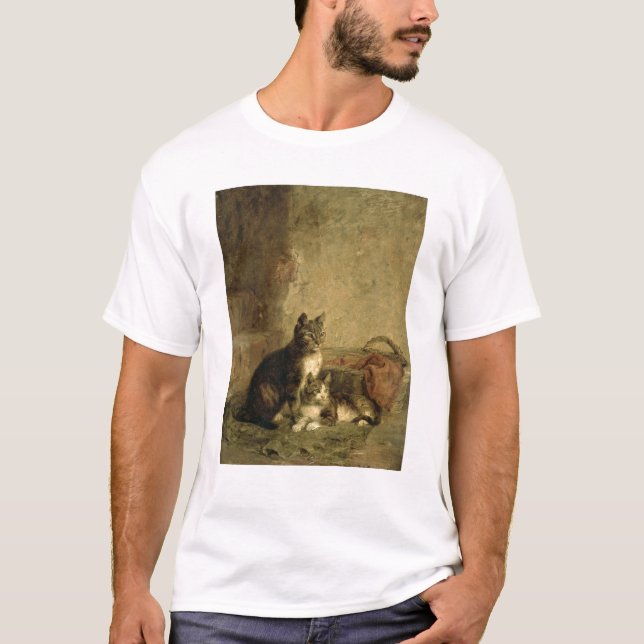 Katzen, 1883 T-Shirt (Vorderseite)