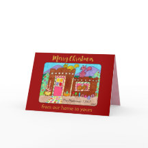 Katzen & Adobe Gingerbrett Haus Deluxe Weihnachten