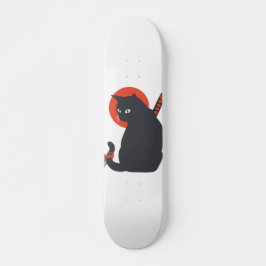 Katzen als Krieger Samurai - Wählen Sie die Hinter Skateboard