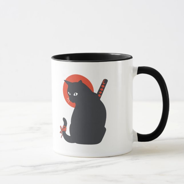 Katzen als Krieger Samurai - Wählen Sie die Hinter Tasse (Rechts)