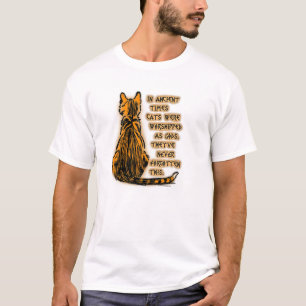 Katzen angebetet als Götter T-Shirt