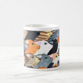Katzen auf Parade-Tasse Kaffeetasse