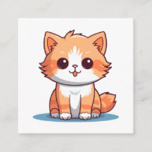 Katzen-Aufkleber aus Vinyl | Ästhetischer Aufklebe