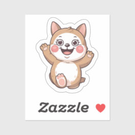 Katzen-Aufkleber,,Süßer Katzen-Aufkleber,,Kawaii-K Aufkleber