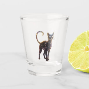 Katzen Augen Schussglas Schnapsglas
