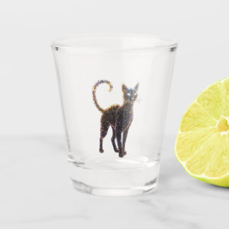 Katzen Augen Schussglas Schnapsglas
