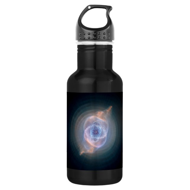 Katzen Augennebel Edelstahlflasche (Vorderseite)