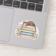 Katzen, Bücher und Blume