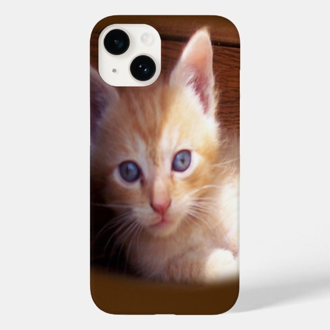 Katzen Case-Mate iPhone 14 Hülle (Rückseite)