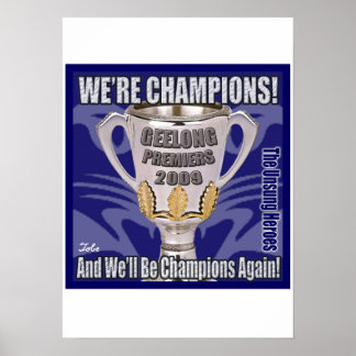 Katzen - Champions 2009 Poster