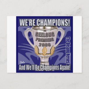 Katzen - Champions 2009 Postkarte