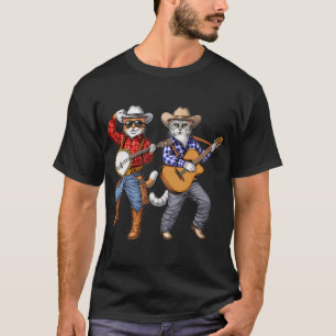 Katzen-Cowboys T-Shirt