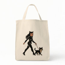 Katzen-Dame Süße Tuxedo-Katze | Katzen-Mama Comic-