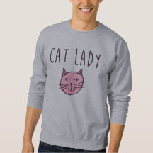 Katzen-Dame Sweatshirt