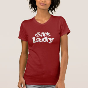 Katzen-Dame T-Shirt